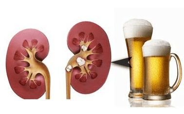 O efecto do alcol nos riles